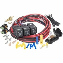Promo ⌛ Painless GEN III - IV Truck Dual Activation/Dual Fan Relay Kit (on 205 - Off 190) 30118 ⌛