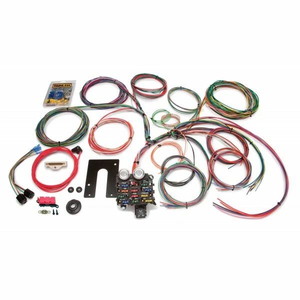 Budget π Painless Classic Customizable Jeep CJ Harness - 1975 And Earlier - 22 Circuits 10105 π 3 Budget π Painless Classic Customizable Jeep CJ Harness - 1975 And Earlier - 22 Circuits 10105 π