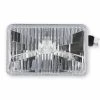 Budget 🌟 Holley RetroBright Headlight Modern White 4x6 In. Rectangle LFRB140 🤩 -Painless Shop p61227 3