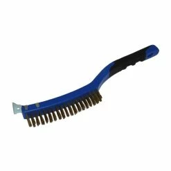 Coupon 💯 GRIP Brass Wire Brush And Scraper 27204 🎉