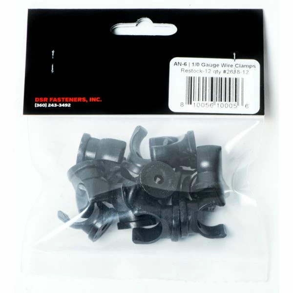 New π NotcHead AN- 6 Or 1/0 Wire Cable Line Clamps Restock 2618-12 π― 4 New π NotcHead AN- 6 Or 1/0 Wire Cable Line Clamps Restock 2618-12 π― - Image 2