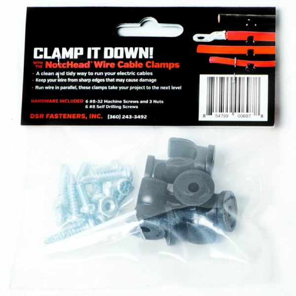 Hot Sale π NotcHead AN- 6 Or 1/0 Wire Cable Line Clamps 2618-6 π 4 Hot Sale π NotcHead AN- 6 Or 1/0 Wire Cable Line Clamps 2618-6 π - Image 2