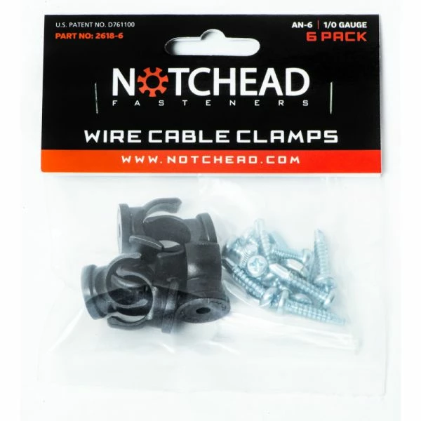 Hot Sale π NotcHead AN- 6 Or 1/0 Wire Cable Line Clamps 2618-6 π 3 Hot Sale π NotcHead AN- 6 Or 1/0 Wire Cable Line Clamps 2618-6 π