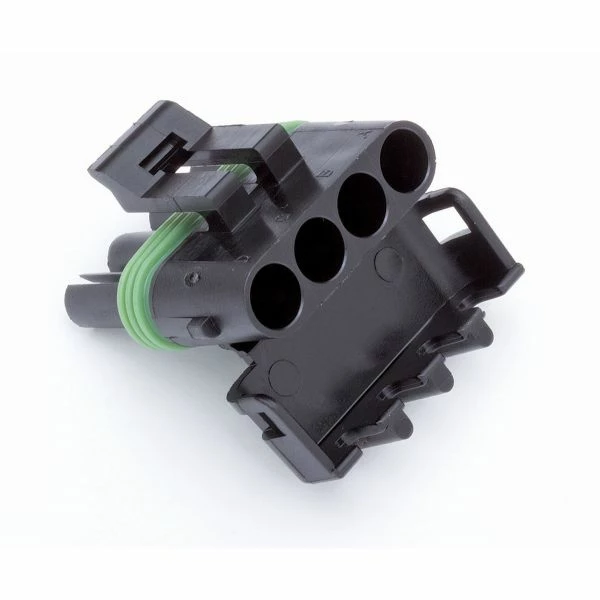 Brand new ✔️ Eastwood Crimp-Right 1 Piece Four Pole Female Connector Housing ✨ 3 Brand new ✔️ Eastwood Crimp-Right 1 Piece Four Pole Female Connector Housing ✨