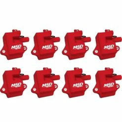 Flash Sale 💯 MSD GM LS1/LS6 Pro Power Coils - 8-Pack (Red) 82858 🛒